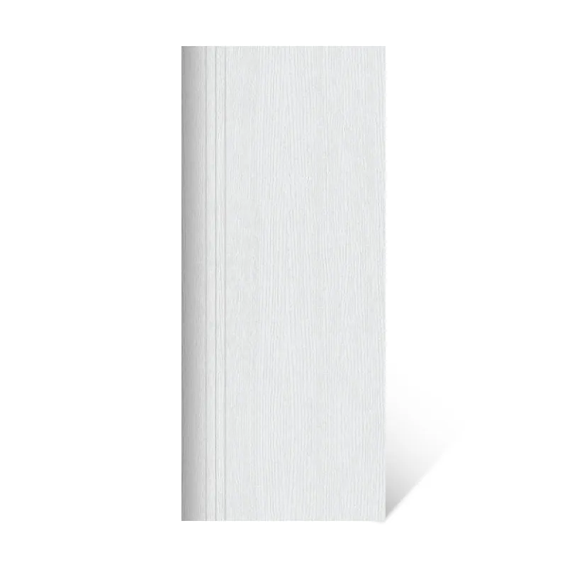 DESIGNCRAFT DOOR NAGANO F07 GRAIN WHITE MDF FLUSH DOOR PLAIN